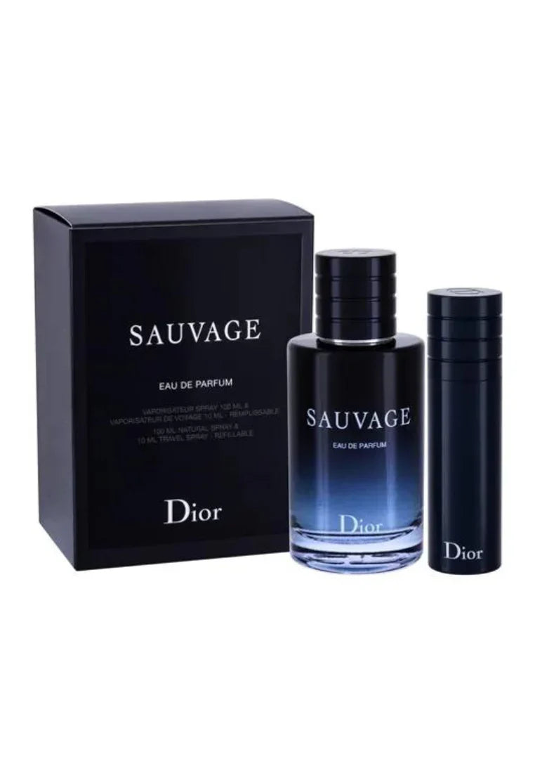 DIOR Sauvage 3.4 oz EDP 2 piece Gift Set for men