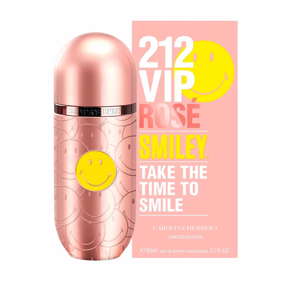 CAROLINA HERRERA 212 VIP Rose Smiley 2.7 oz EDP for women