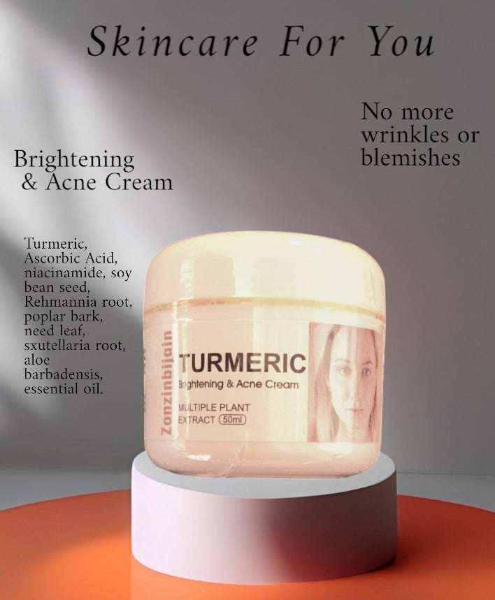 Turmeric moisturizer NO MORE WRINKLES!