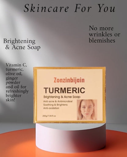 Turmeric Soap for a youthful, brightening Skin