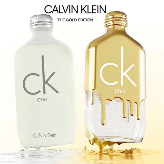 CALVIN KLEIN CK One Gold 3.4 oz EDT for Unisex