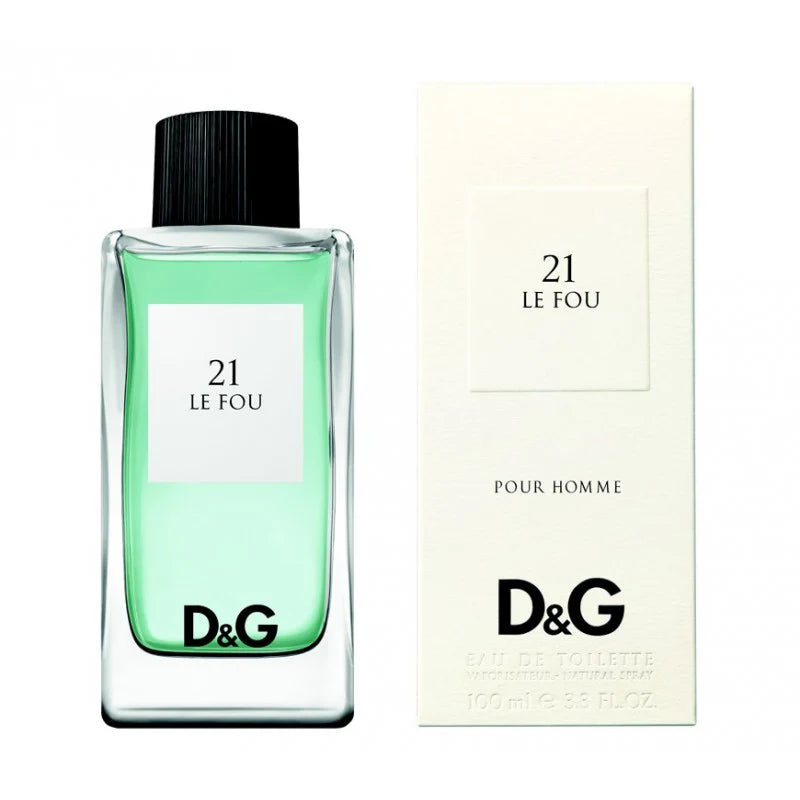 DOLCE & GABBANA D&G 21 La Fou 3.3 oz EDT for men