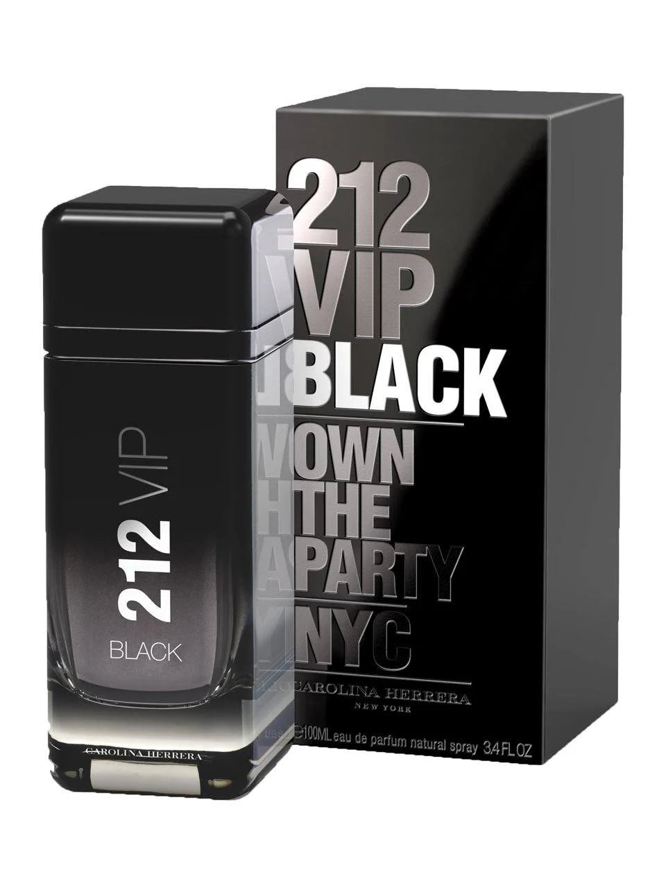 CAROLINA HERRERA 212 VIP Black 3.4 oz EDP for men