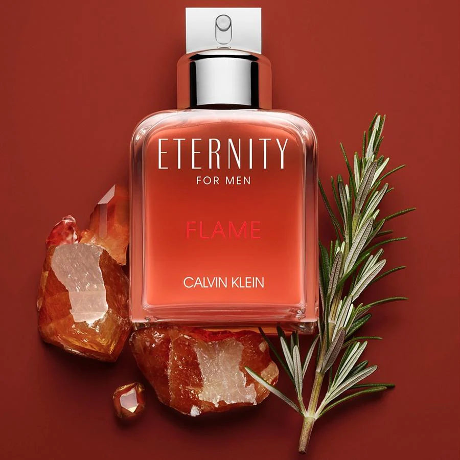 CALVIN KLEIN Eternity Flame 3.4 oz EDT for men