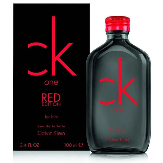 CALVIN KLEIN One Red 3.4 oz EDT for men