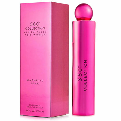 PERRY ELLIS 360 Collection Magnetic Pink 3.4 oz EDP for women