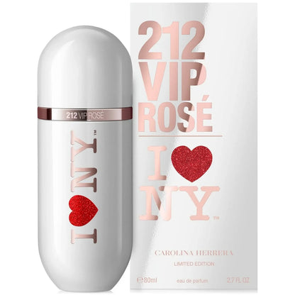 CAROLINA HERRERA 212 VIP Rose I love NY 2.7 oz for women